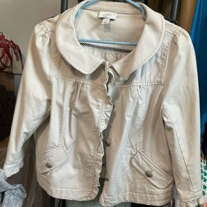 NWOT and never worn LOFT Jacket Size LP